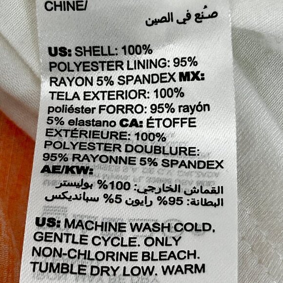 Chico’s Watercolor Coral Striped Flowy Maxi Dress Sz3=16 Beach Vacation Romantic - Picture 7 of 11